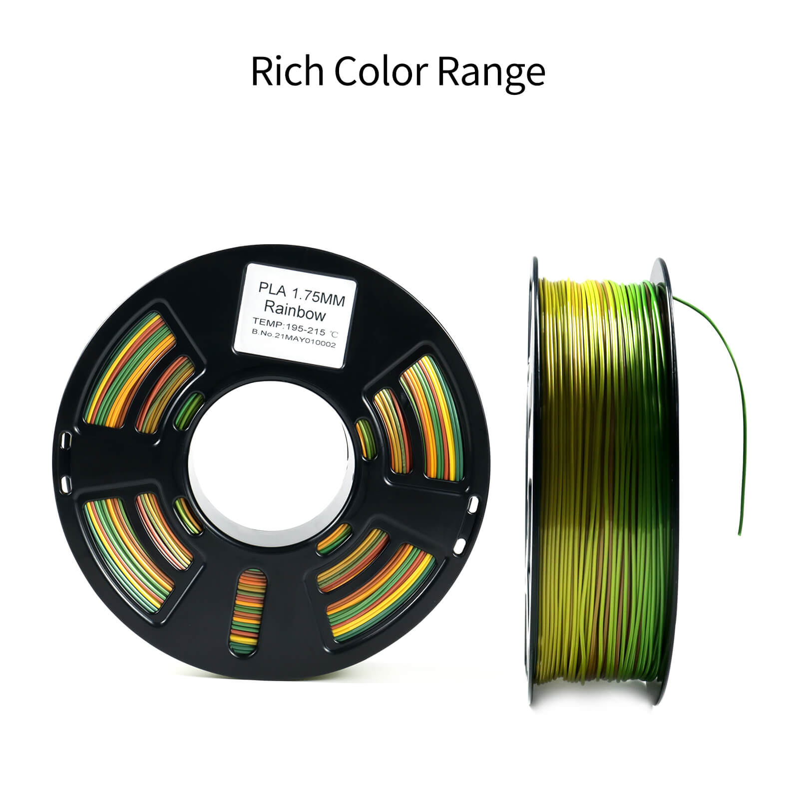 PLA Silk Rainbow Aurora 1,75 mm / 1000 g